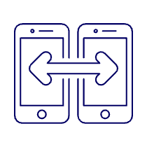 Data Sync Illustration from UX Line Set