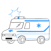 Ambulance 2 Illustration from Brooklyn Set