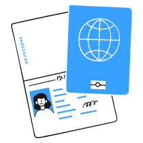 Passport 2 Illustration from Brooklyn Set