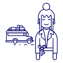 Road Trip 1 Illustration from UX Line Set