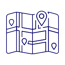 Pin On Map Illustration from UX Line Set