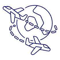 Round Trip Illustration from UX Line Set