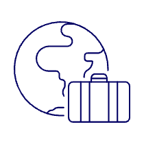 Travel Baggage 2 Illustration from UX Line Set