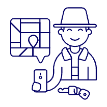 Driver App 1 Illustration from UX Line Set
