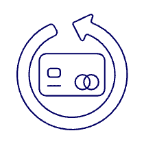 Credit Card Update Illustration from UX Line Set