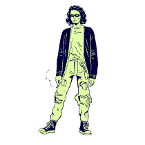 Grunge Illustration from Urban Hive - Free Set