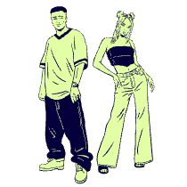 Hip Hop Y2k Illustration from Urban Hive - Free Set