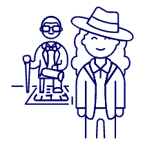 Budget Fashionist 2 2 Illustration from UX Line Set