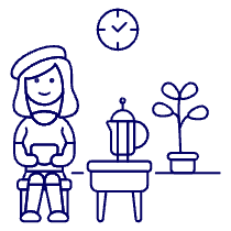 Coffee Lover 4 Illustration from UX Line Set