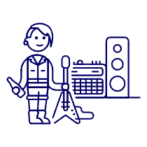 Punk Rock 2 4 Illustration from UX Line Set