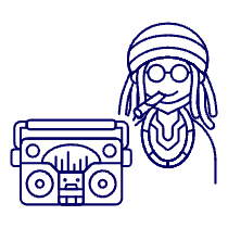 Regae Style 1 Illustration from UX Line Set