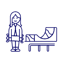 Skater 3 4 Illustration from UX Line Set