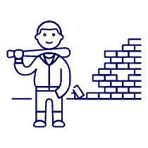 Skinheads 1 Illustration from UX Line Set
