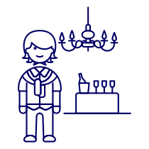 Stylist Person 1 Illustration from UX Line Set