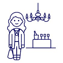 Stylist Person 4 Illustration from UX Line Set