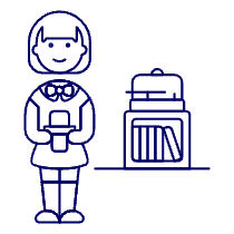 Vintage Style 4 Illustration from UX Line Set