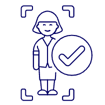 Avatar Check 2 4 Illustration from UX Line Set