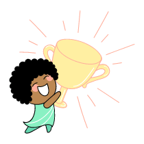 Trophy Awards Illustration from Seoul Set