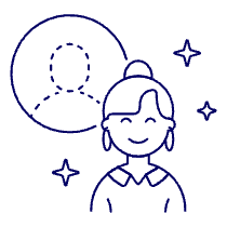 Profile Picture 6 Illustration from UX Line Set