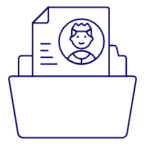 Folder Document 1 Illustration from UX Line Set