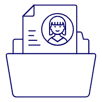 Folder Document 4 Illustration from UX Line Set