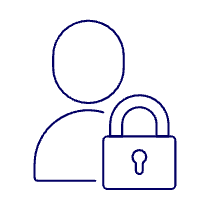 Avatar Neutral Lock 2 Illustration from UX Line Set