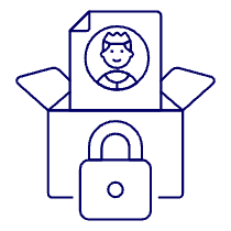 Document Box Lock 2 Illustration from UX Line Set