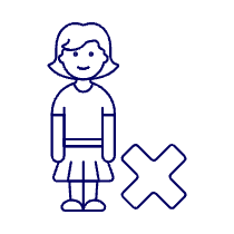 Avatar Remove 1 2 Illustration from UX Line Set