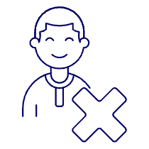Avatar Remove 2 1 Illustration from UX Line Set