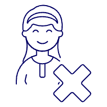 Avatar Remove 2 2 Illustration from UX Line Set