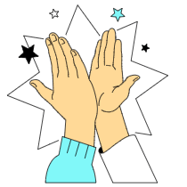 High Five Illustration from London Set