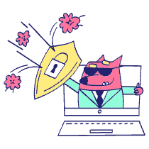 Protect Privacy Illustration from Havana Set