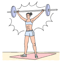 Showing Your Strength Illustration from Bruxelles Set