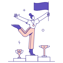 Trophy Awards Illustration from Bangalore - Free Set