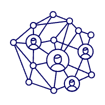 Avatar Network Illustration from UX Line Set