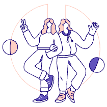 Twins Illustration from Bangalore - Pro Set