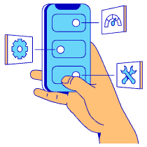 Beta Testing Illustration from London - Free Set