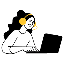 Business Customer Support Illustration from Sketchvalley Set