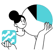 Business Sales Growth Illustration from Sketchvalley Set