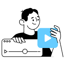 Business Video Presentation Illustration from Sketchvalley Set