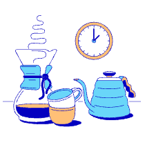 Coffee Tea Illustration from London - Free Set