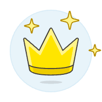 Crown Sparkle Illustration from UX Colors - Free Set