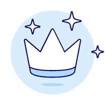 Crown Sparkle Illustration from UX Duotone - Free Set