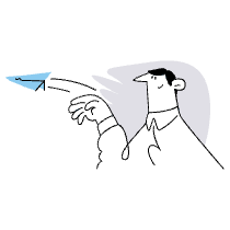 Dave Message Sent Illustration from Sketchvalley Set