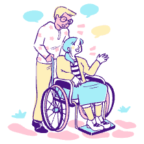 Disable Illustration from Djakarta - Free Set