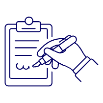 Document Sign 1 Illustration from UX Line - Free Set