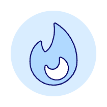 Flame Illustration from UX Duotone - Free Set