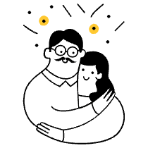 Love Couple Illustration from Sketchvalley Set