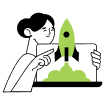 Marketing Product Launch Illustration from Sketchvalley Set