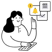 Notification Reminder Illustration from Sketchvalley Set